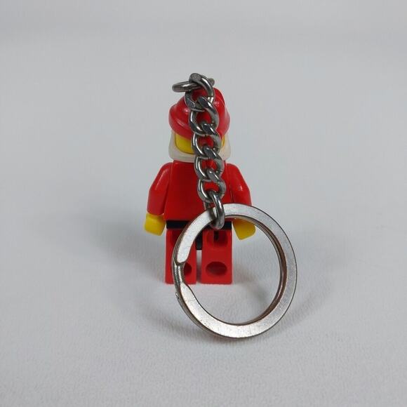 LEGO‎ SANTA CLAUS Minifigure KEYCHAIN Red Suit and White Beard Kris Kringle - Picture 2 of 2